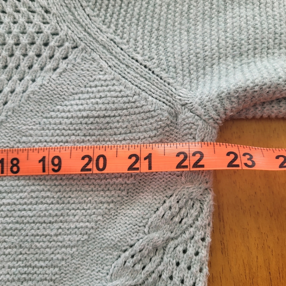 Chico's Women's Light Green Sweater Size 3 (XL) - Picture 5 of 6